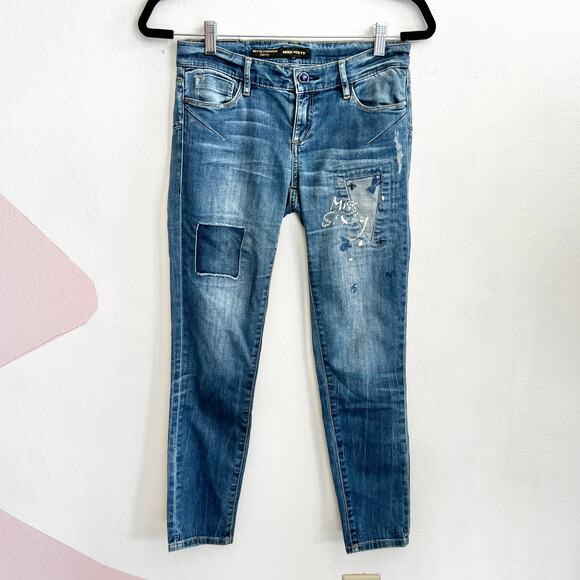 Y2K Miss Sixty Low Rise Jeans, Size 26 Early 2000s‎ Vintage Denim - Picture 1 of 10